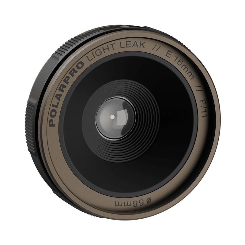 PolarPro LightLeak Lens 28mm Dispo Film Look for Digital Cameras Adjustable Light Leak Ring Fixed F11 Aperture Vintage Disposable Looks with Soft Focus Grain Lens Flares for Sony E Mount - Image 2