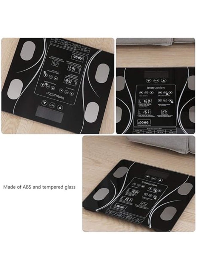 Generic Body Fat Scale BMI Scale Digital Bathroom Scale Electronic Weight Scale with LCD Display Screen  - Image 4