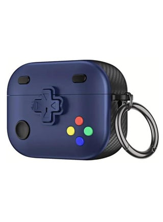 New Collection Compatible with AirPods 4th Generation Case Cover, Soft Skin Silicone Protective Special Design Game Console Design Case Cover with Keychain for AirPods 4 2025 Charging (Game Blue) - pzsku/Z980ABABFAD2470656CDCZ/45/1751286268/e774f156-8257-49e3-8aec-1fc8df8ec470