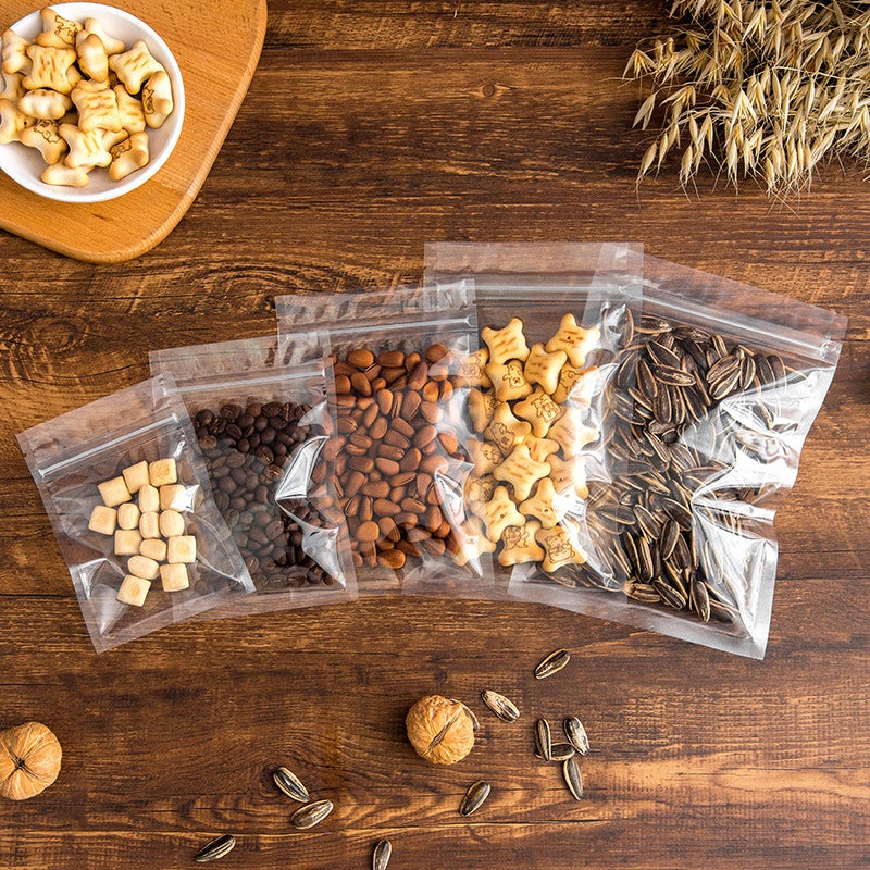 Dried Fruit Ziplock Bag Snack Sealed Plastic Bag Ziplock Bag Food Packaging Rib Bag Manufacturer Packaging - Image 3