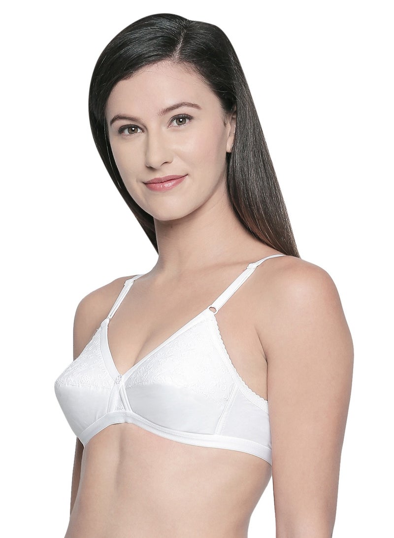 Bodycare Ladies jacquard cup padded Bra- Pack of 1 - Image 3