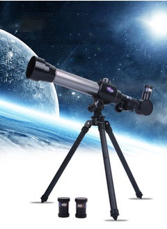 GROIC 1290 Astronomical Telescope Toys, High-Definition Eyepieces for Scientific Experiments, Multiple Objective Magnifications, Stretchable Tripod, Large Objective Lens, Refractor Telescope with a Compass  - Image 2
