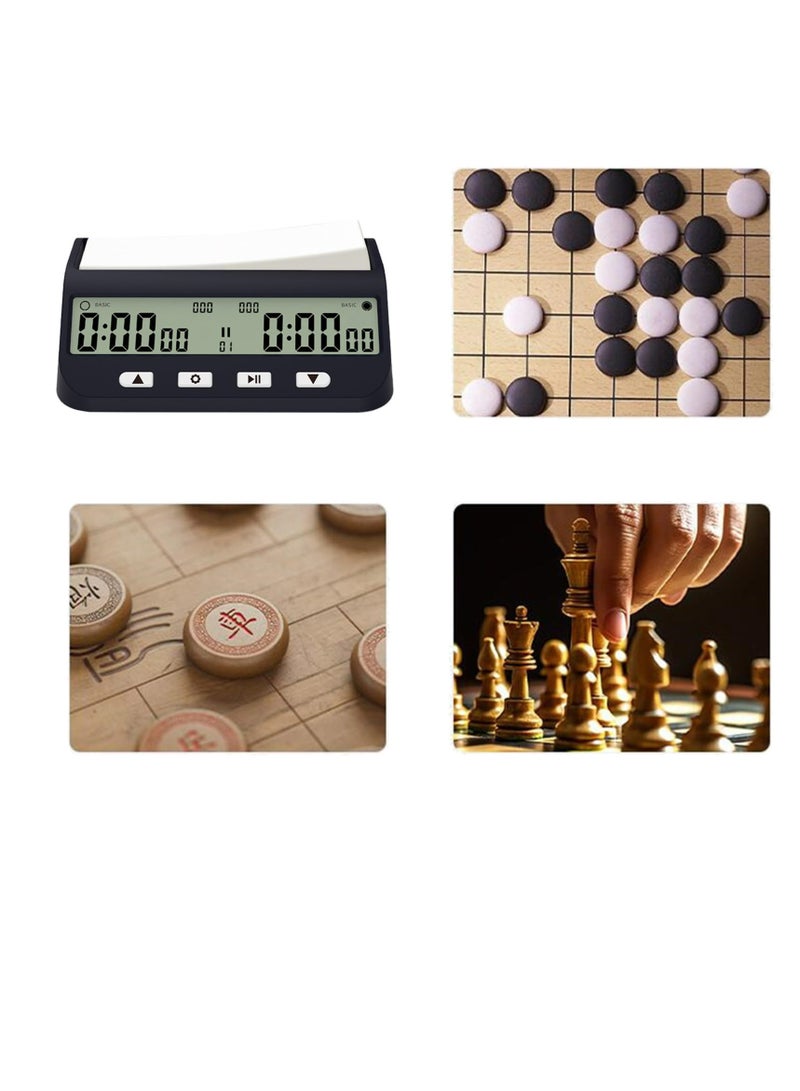 Chess Clock Timer, Digital Display International, Chess Timer Chess Clock, Count Down Game Timer, Portable Timer for Board Game, Digital Chess Clock Chess Timer