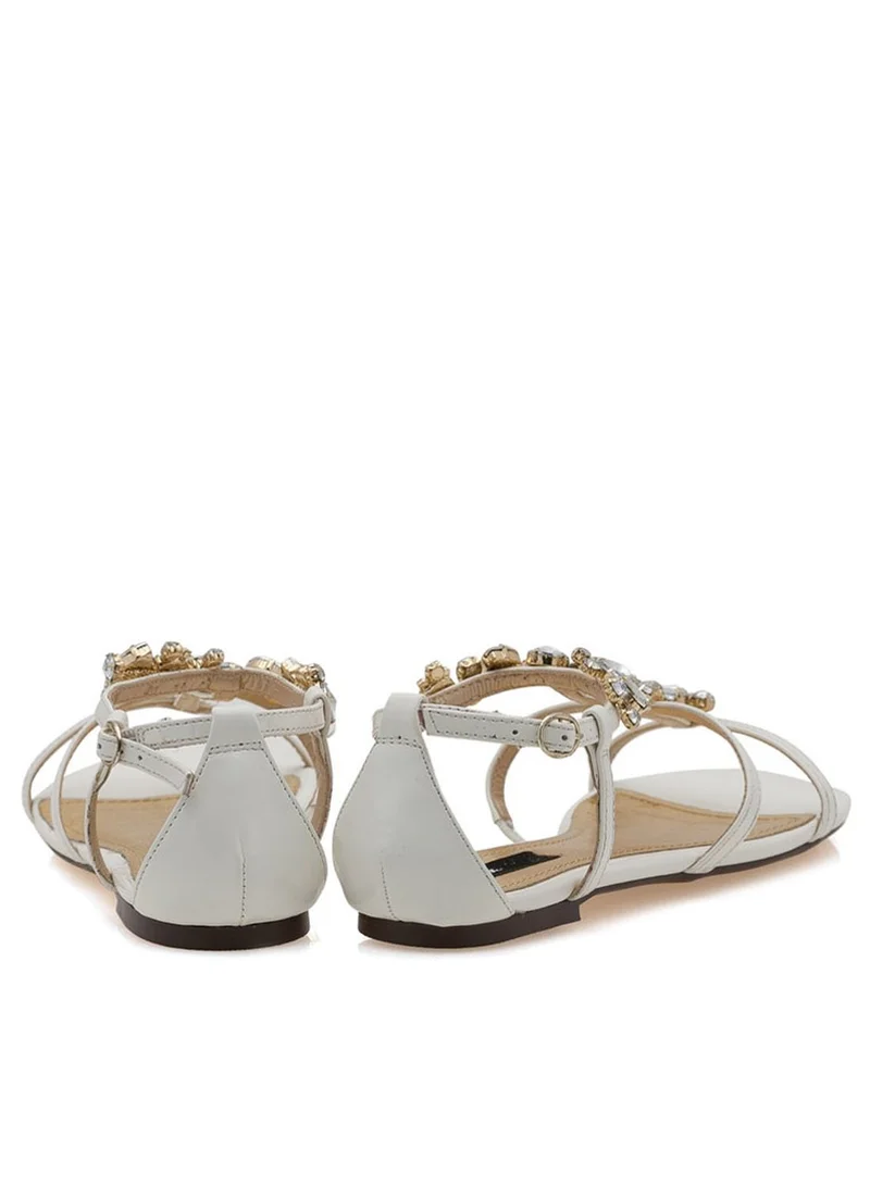 Blink Jewelled Flat Sandal