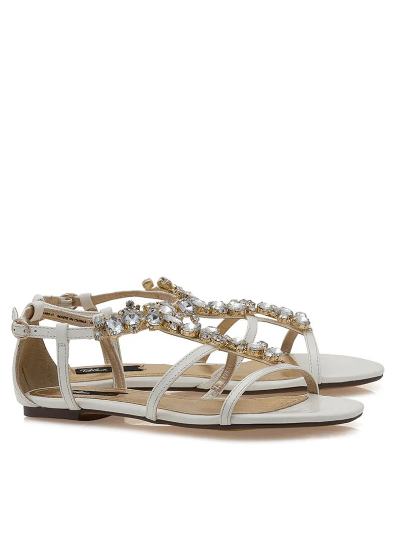 Blink Jewelled Flat Sandal