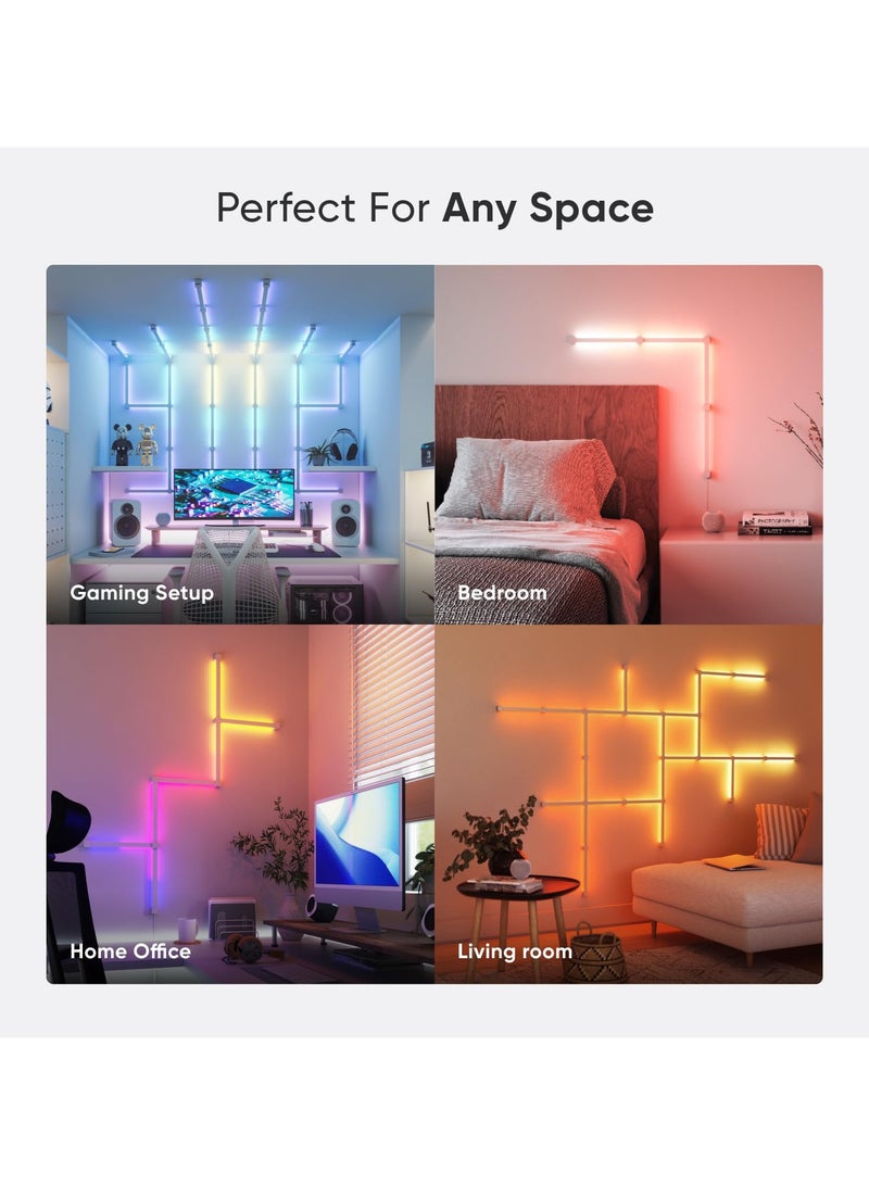 نانوليف Nanoleaf Lines 90 Degrees Starter Kit (4 Lines) - NL59K01-4SN00 | Nanoleaf - Image 4