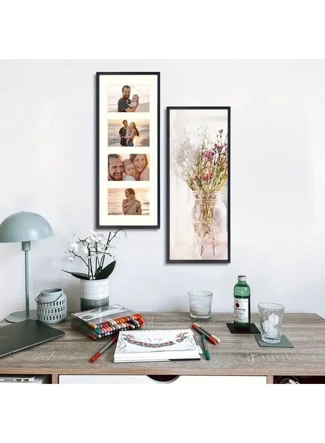 Simple Modern Minimalist Photo Frame Horizontal Wall Mounted Picture Frame For Living Room Bedroom Office - Image 1