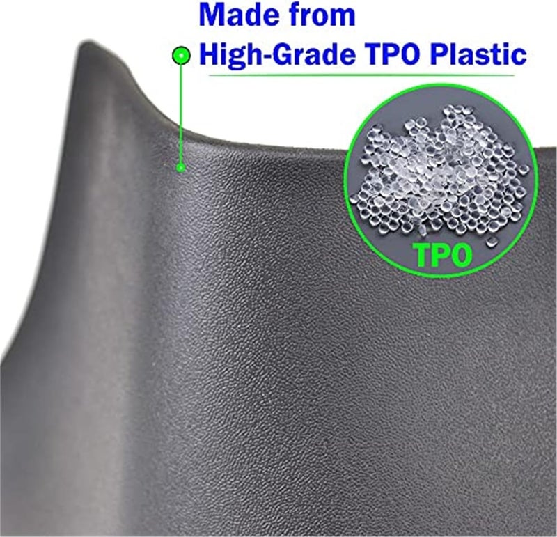 QASULER Car Mudguards for Toyota Prius XW30 - Image 5