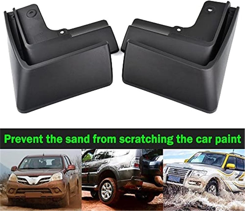 QASULER Car Mudguards for Toyota Prius XW30 - Image 4