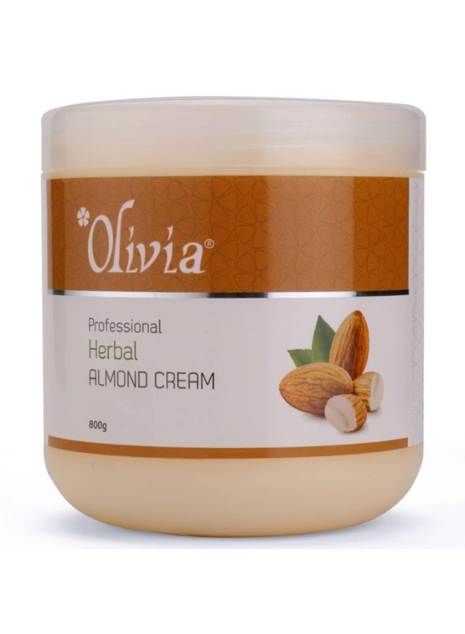 Olivia Professional Herbal Almond Cream | 800g - Image 2