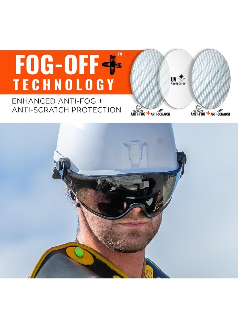Ergodyne Ergodyne Skullerz 8991 Safety Helmet Visor Smoke Antifog  - Image 4