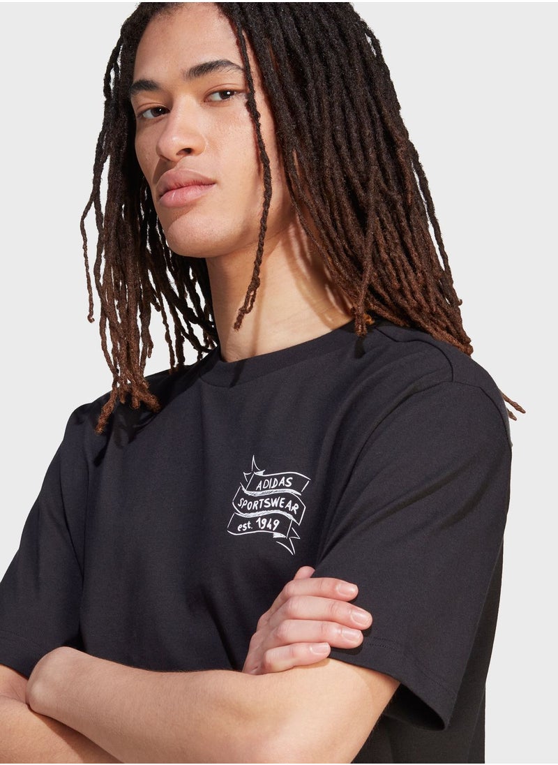 Adidas - Sportswear Brand Love T-Shirt - Image 1