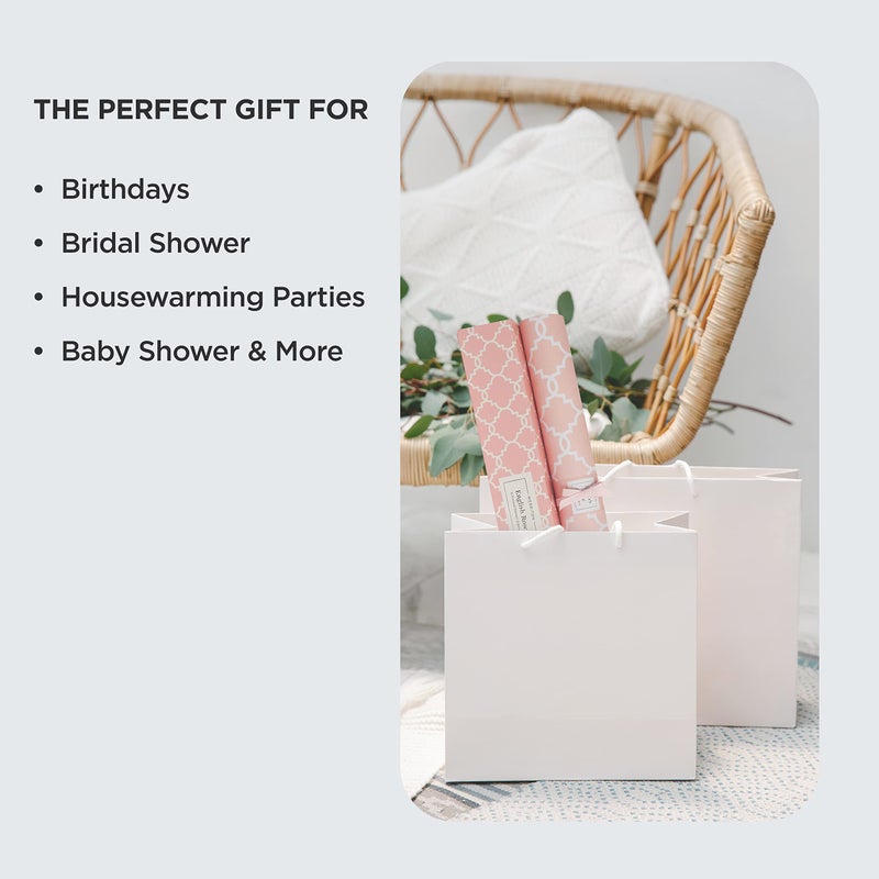 MERRITON Scented Drawer Liners for Dresser â€“ 6 Large Non Adhesive Dresser Drawer Liner Sheets, 19.5 x 14 in, Drawer Liners for Kitchen Cabinets & Closet Shelves, Cabinet Liner & Shelf Paper (English Rose) - Image 5