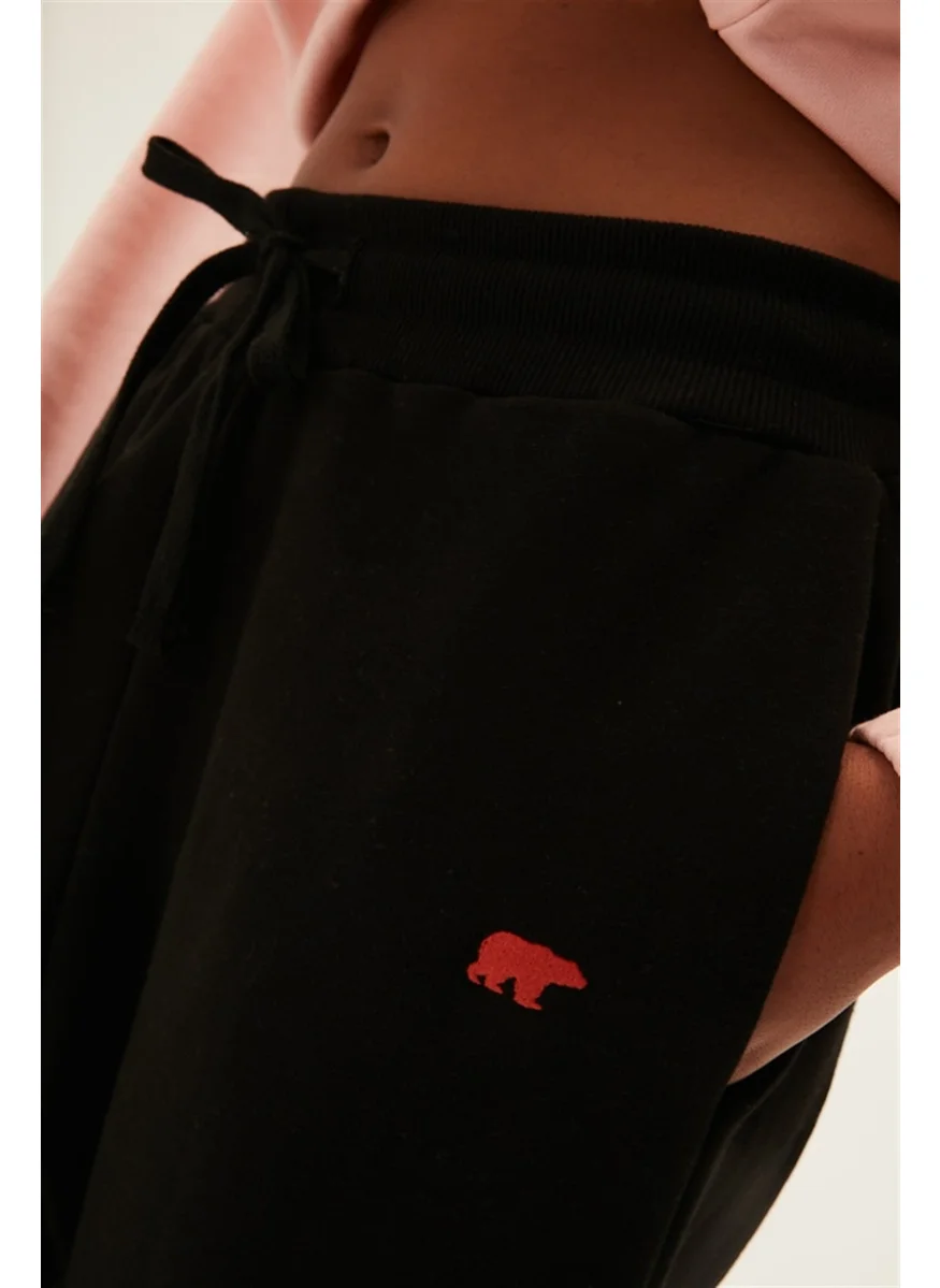 Bad Bear Welcome Women's Black Sweatpants