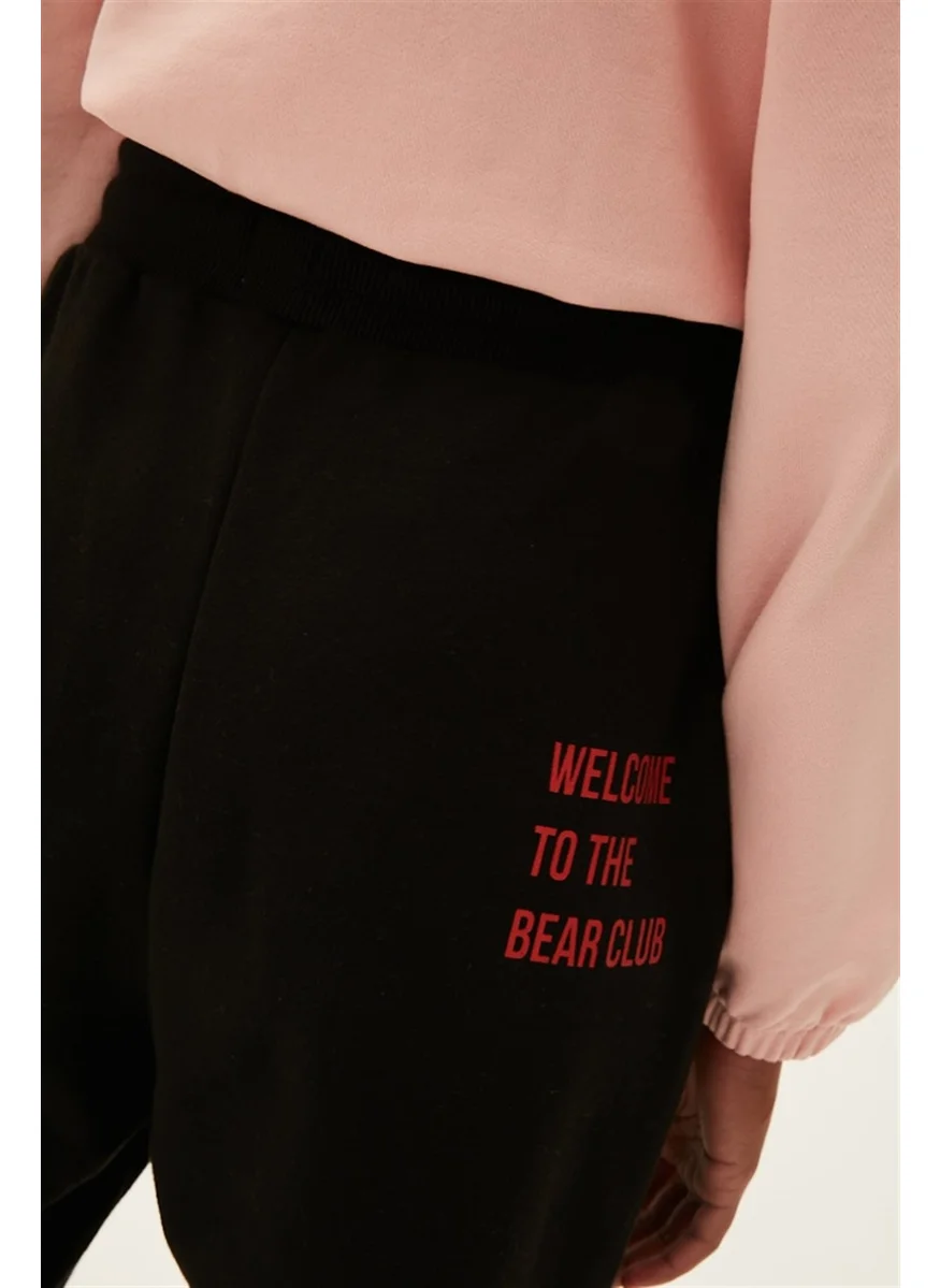 Bad Bear Welcome Women's Black Sweatpants