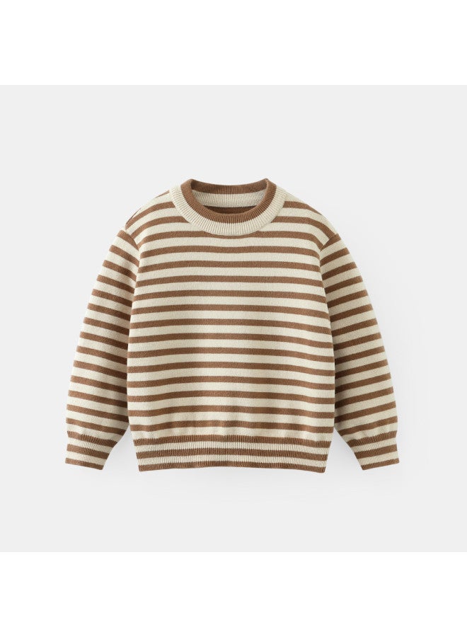 Baby Sweater Boys Pullover Sweater Spring/autumn Style Round Neck Pullover Top Girls - Image 5