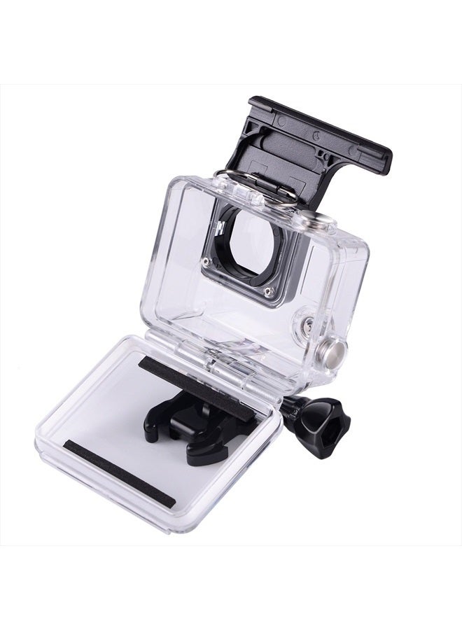 Suptig Replacement Waterproof Case Protective Housing for GoPro Hero 4, Hero 3+, Hero3 Outside Sport Camera for Underwater Use - Water Resistant up to 147ft (45m) - Image 2