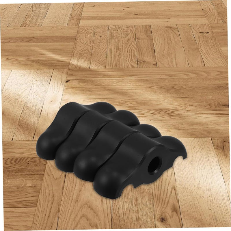 Indoor Cycling Bike Stabilizer Set 4PCS Snap Rocker Feet Slip Mat Exercise Bike Foot Support - Image 5