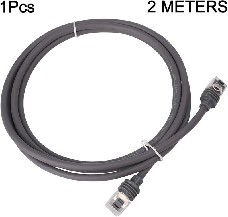 كابل إيثرنت Cat6 مقاوم للماء لجهاز توجيه Starlink Gen3 بطول 2 متر وسرعة 1200 ميجابت في الثانية للاستخدام الخارجي - Image 3