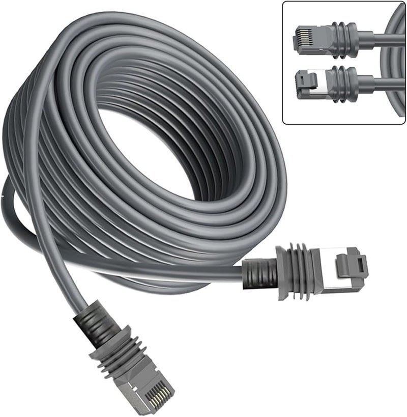 كابل إيثرنت Cat6 مقاوم للماء لجهاز توجيه Starlink Gen3 بطول 2 متر وسرعة 1200 ميجابت في الثانية للاستخدام الخارجي - Image 4