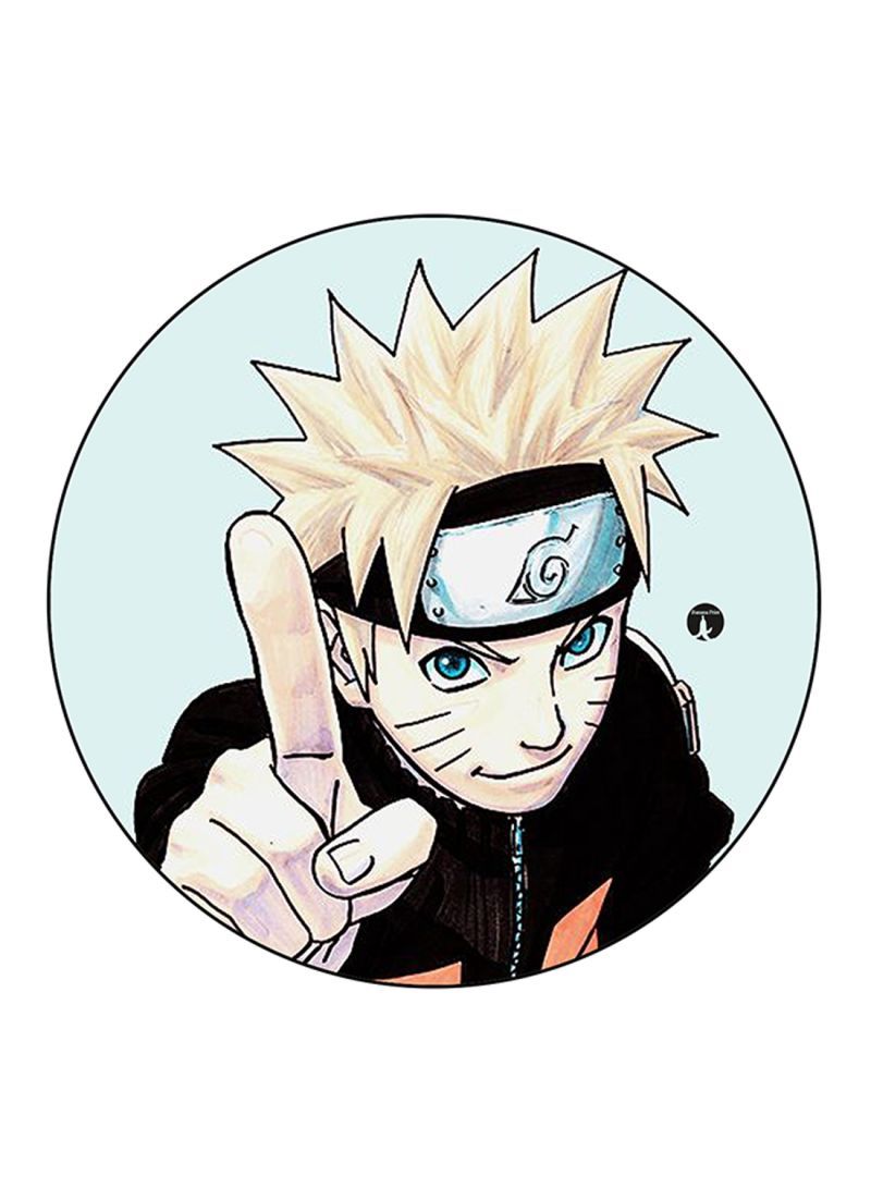 RKN Anime Naruto Printed Mouse Pad  Multicolour