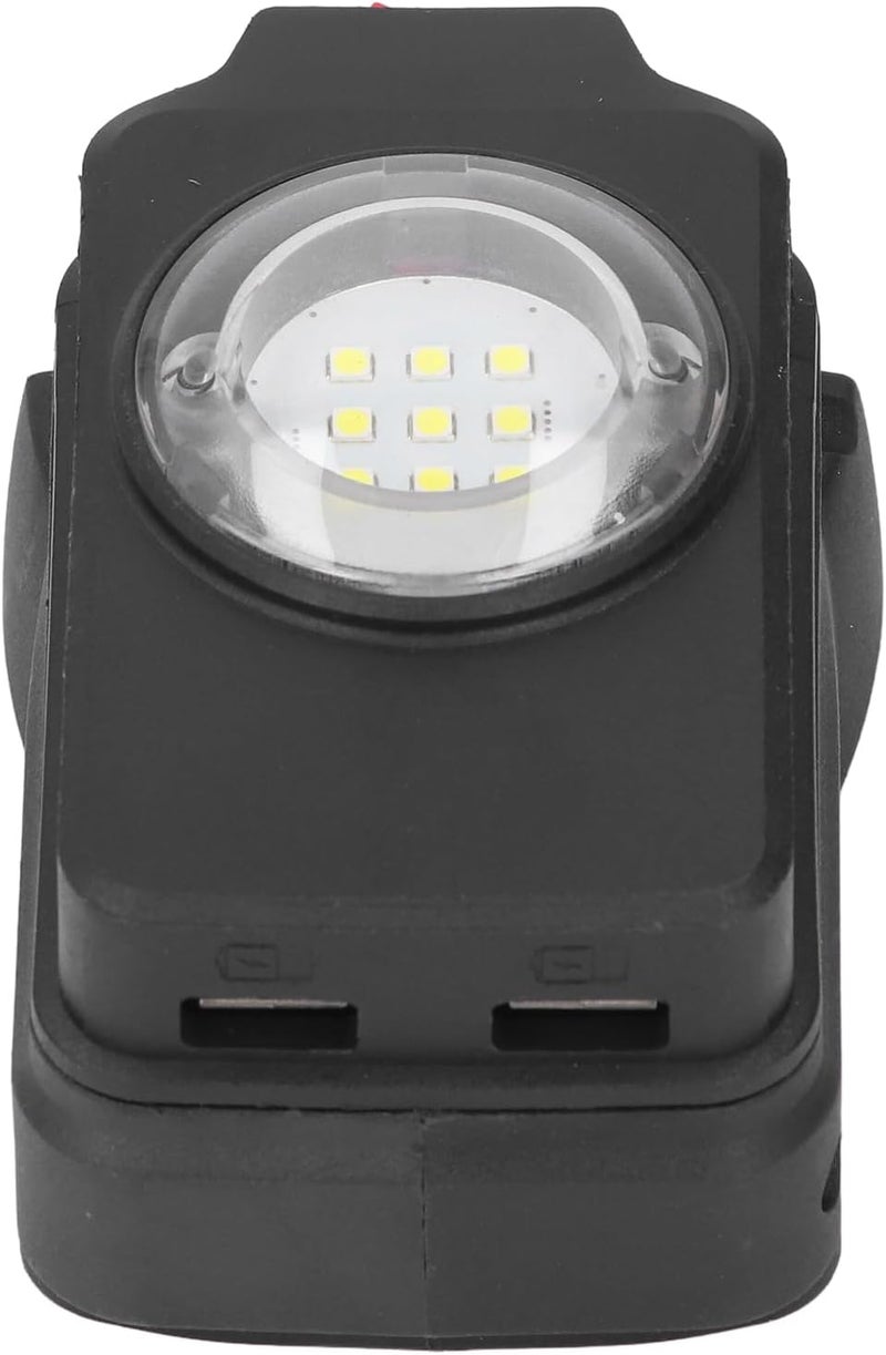 مصباح عمل LED لاسلكي Garosa 18 فولت، تصميم محمول قابل لإعادة الشحن مع منافذ USB مزدوجة للاستخدام الداخلي والخارجي، مثالي للتخييم والإضاءة الطارئة - Image 2