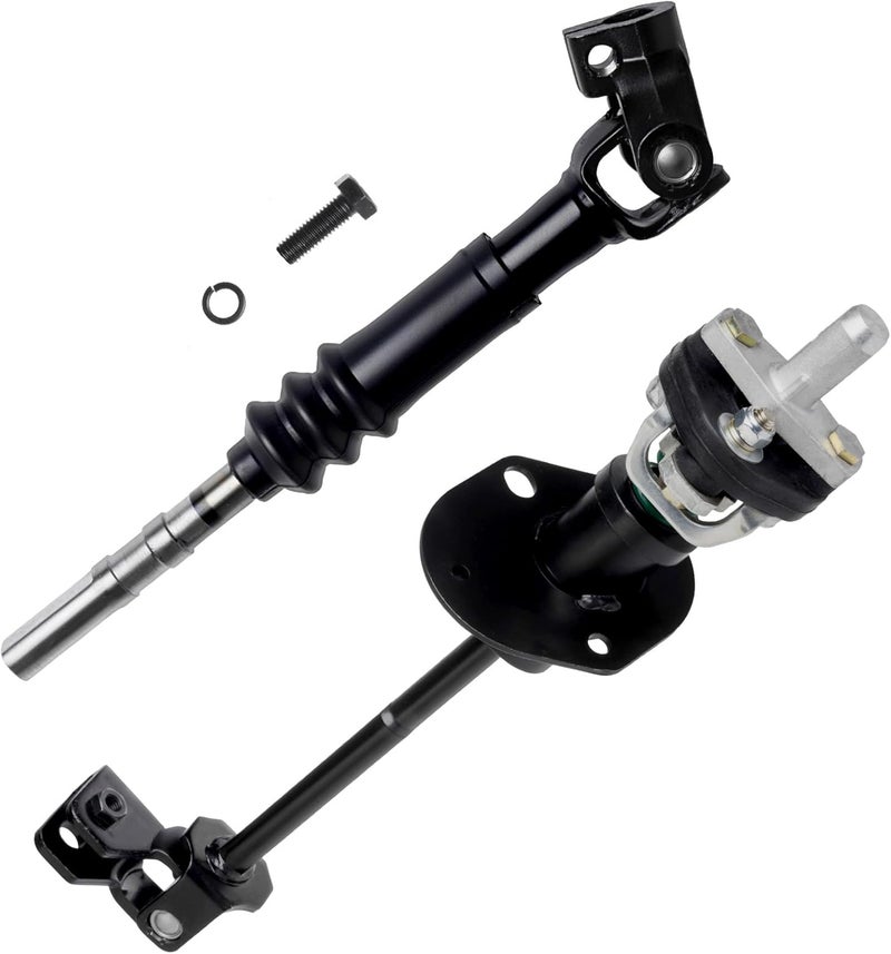TUCAREST Lower and Intermediate Steering Shaft Column w/U-Joint for 2006-2010 Hummer H3 H3T (3.7L) - Image 1