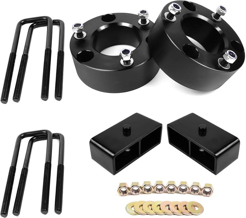 OTUAYAUTO AUTOPTIM 3" Front and 2" Rear Leveling Lift Kit for Chevrolet Silverado GMC Sierra 1500 (2007-2019) - Image 1