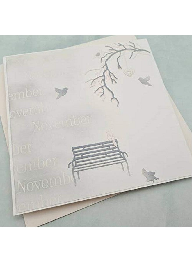 CYFUN DESIGN Birds Stay In The Brach Chair Dies For Card Making New Spring Metal Cutting Dies For Paper Crafting Diy Scrapbooking Embossing Stencils Die Cuts Template Scrapbooking Supplies Handmade Crafts - Image 5