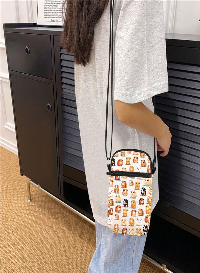 HOLLP Guinea Pig Lovers Crossbody Bag It's Guinea Be a Good Wheek Small Sling Bag Guinea Pig Mom Lovers Gift (Good Wheek) - Image 3