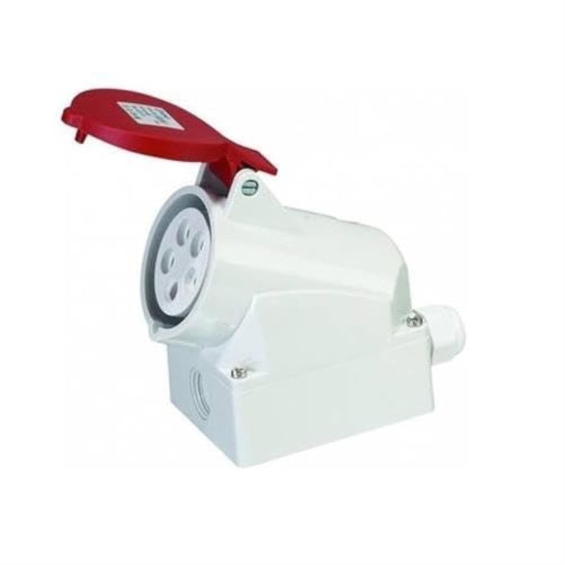 Schneider Electric Schneider Electric S56 Surface Socket Outlet 250V 32A IP66 Grey - Image 1