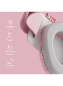 Alpine Muffy Baby - New & Improved Baby Ear Muffs Noise Protection For Babies And Toddlers - Ce & Ansi Certified - Safe And Soothing Hearing Protection - Age 3-48 Months - Approved By Babies - Pink  - Image 3