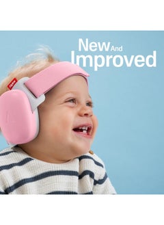 Alpine Muffy Baby - New & Improved Baby Ear Muffs Noise Protection For Babies And Toddlers - Ce & Ansi Certified - Safe And Soothing Hearing Protection - Age 3-48 Months - Approved By Babies - Pink  - Image 2