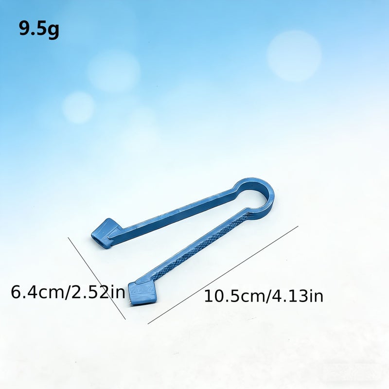 1 Pcs White Practical Multipurpose Multimeter Probe Holder Instrument Single Hand Auxiliary Tool Firmly Hold Meter Pointer Adjust Equipment Record Data Universal Compatible With Common Pointed Probes Circuit Repair Part - Image 5