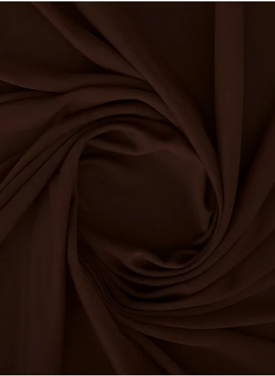 IZEL Chiffon Hijab in Coffee Brown