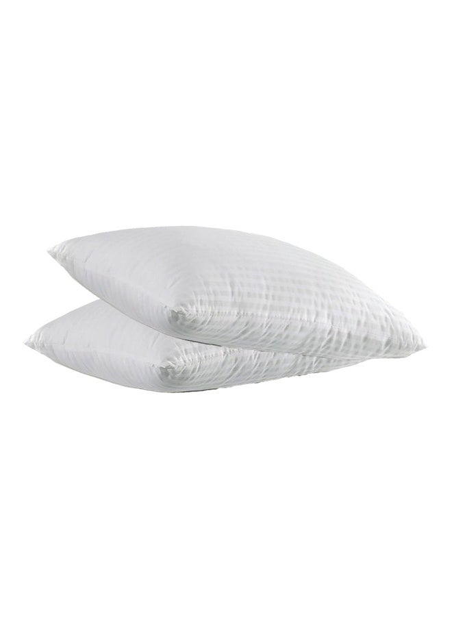 In-House - Hotel Comfort Package | Watin Mattress Size 200x140 cm Thickness 24 cm + mattress Topper Size 200x140 cm Thickness 8 cm + Two Striped Pillows Size 75x50 cm - Image 1