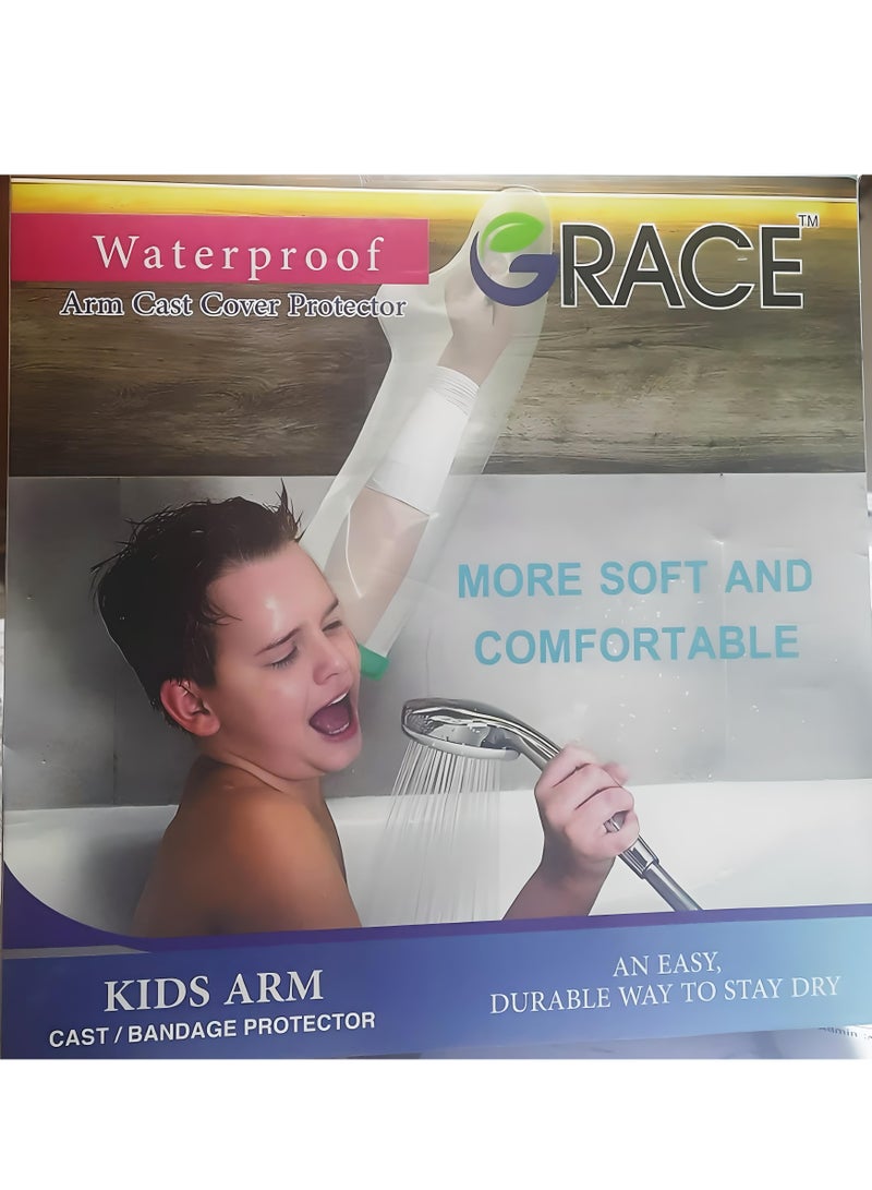 Grace Waterproof Arm Cast Cover Bandage Protector For Kids - Image 4