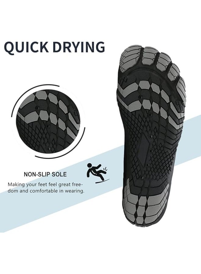 Water Shoes Womens Mens Quick-Dry Non-Slip Soft Barefoot Swimming Shoes for Pool Beach Aqua Sports Outdoor Surf Yoga Diving Snorkeling Shoes - Image 2