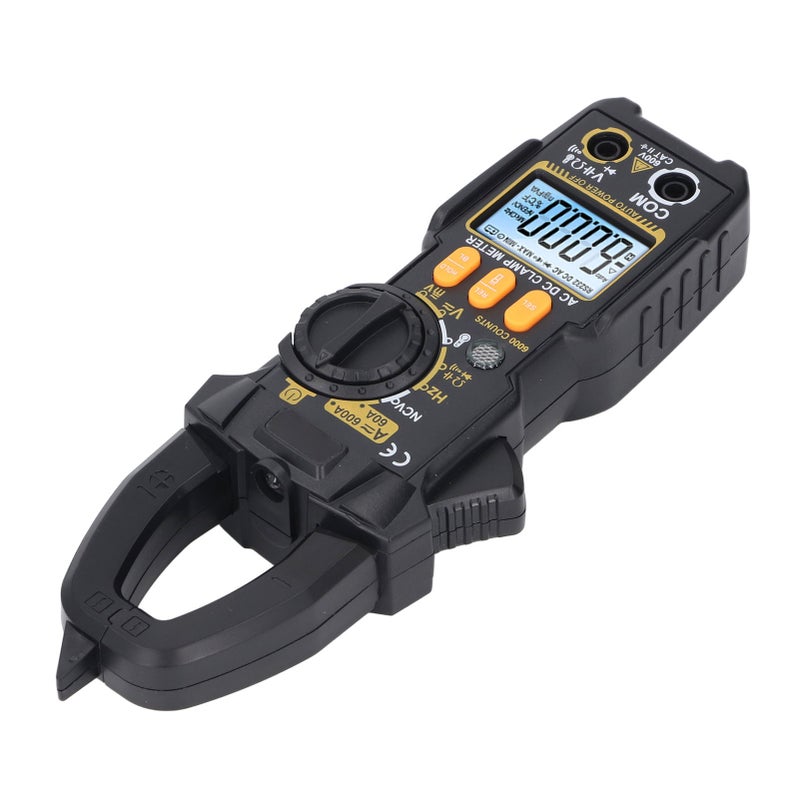 Digital Clamp Meter Multimeter 6000 Count LCD AC DC Volt Amp Diode Temp Hz Ohms Capacitance Tester Electrican Tool PN108 - Image 5