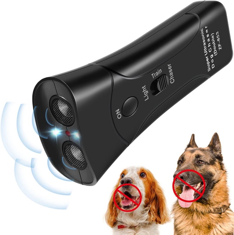 Barks No More Dog Bark Deterrent & Training Device - Stop Barking Without Hurting Your Pet - Just Point & Press!