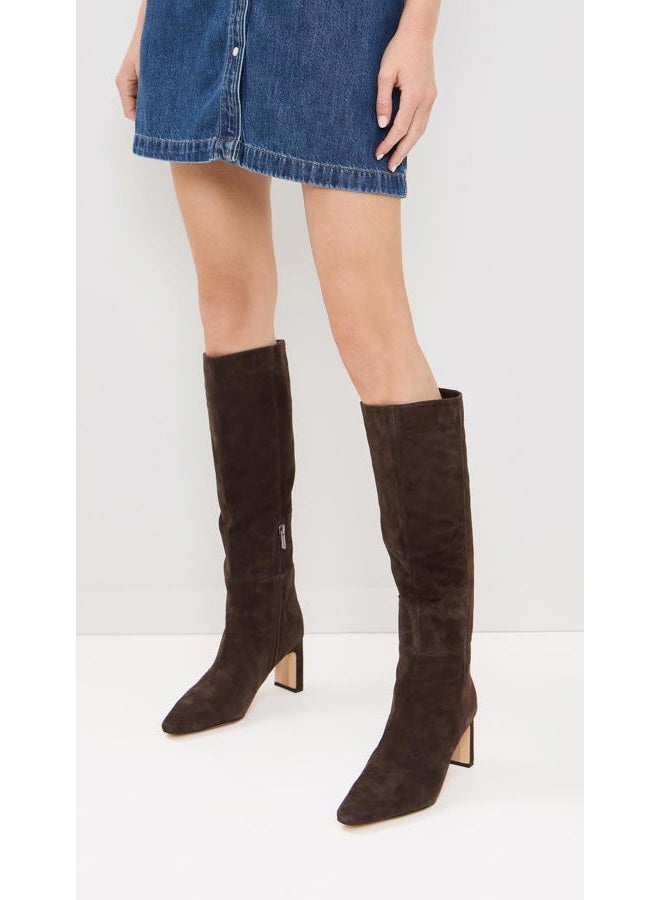 Sam Edelman Women's Sylvia Knee High Boot, Chocolate Brown, 7.5 - Image 2