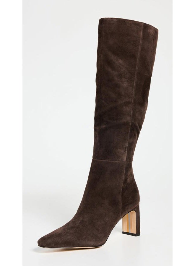 Sam Edelman Women's Sylvia Knee High Boot, Chocolate Brown, 7.5 - Image 4