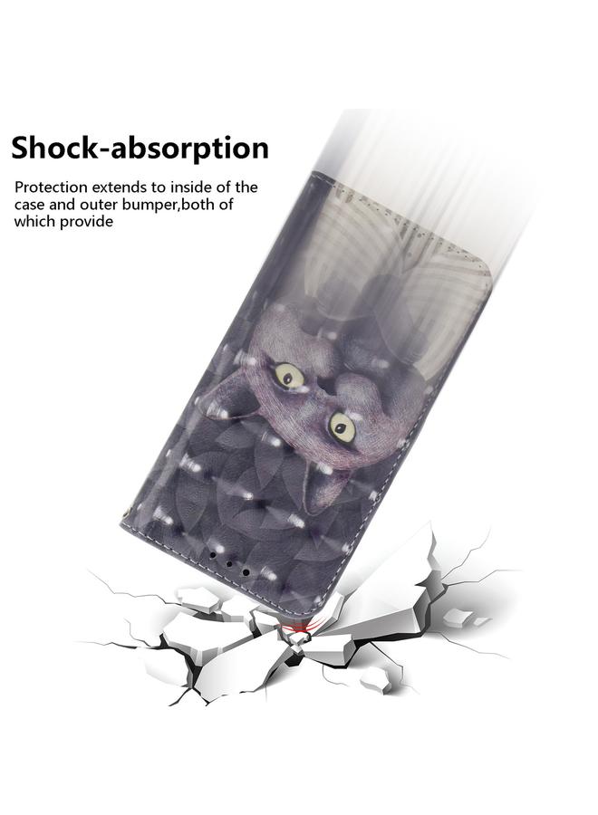 زبون جراب لهاتف Infinix Note 12 VIP، جراب جلدي ثلاثي الأبعاد ملون أفقي قابل للطي - Image 5