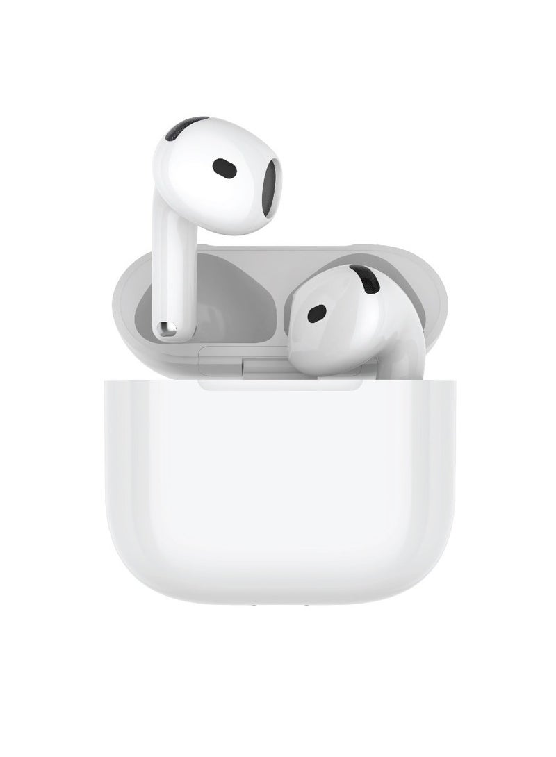 GREEN LION True Wireless Earbuds 4 ANC with Touch Control and 6 Hours Playtime / Truewireless Headphones / Type-C Charging / Hands-Free Calling - White - Image 1