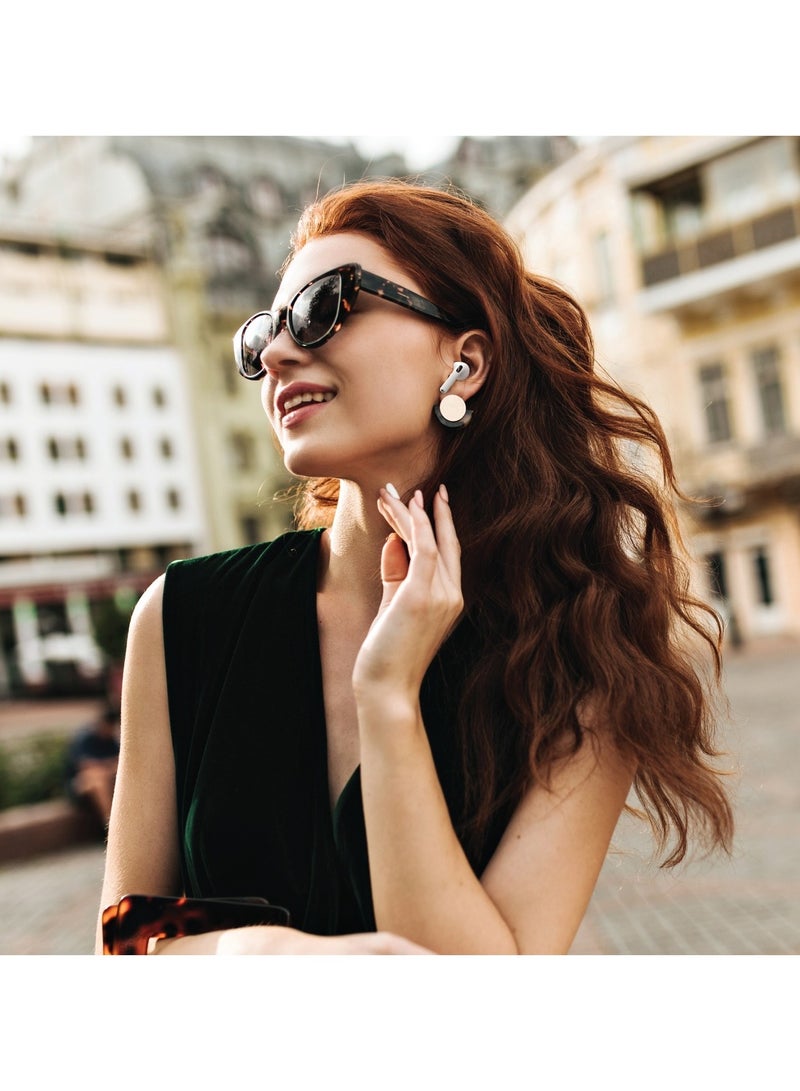 GREEN LION True Wireless Earbuds 4 ANC with Touch Control and 6 Hours Playtime / Truewireless Headphones / Type-C Charging / Hands-Free Calling - White - Image 2