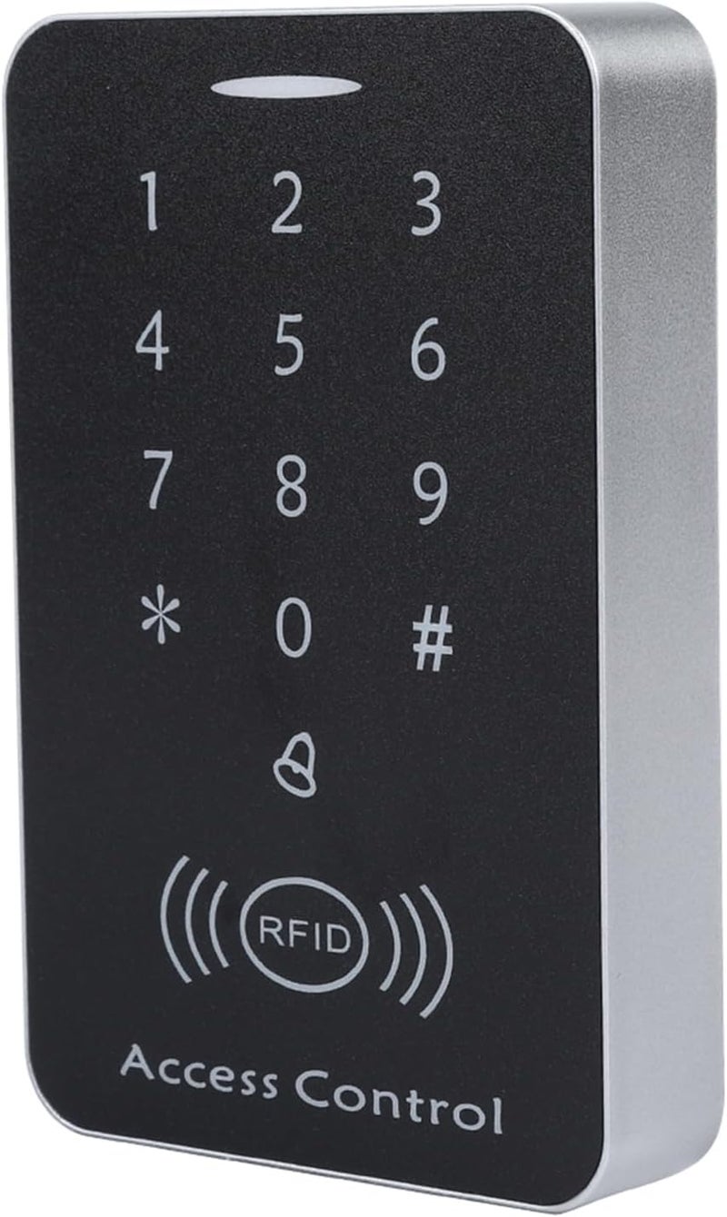 Smart Door Access Controller ID Card Reader Keypad Lock Support 1000 Users Businesses Communities PVC Black 4.6x3.0x0.8in - Image 4