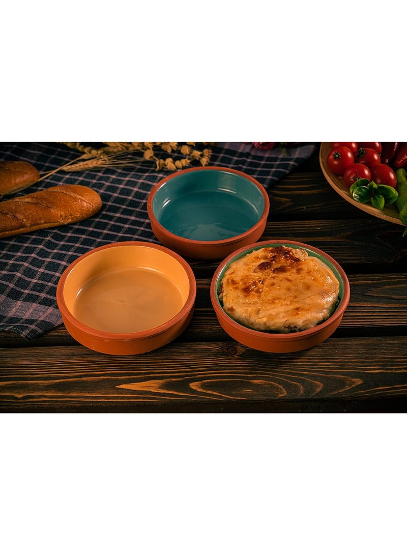 لوكسيول أواني طين طهي من لوكس يول – مصنوعة يدوياً في تركيا – صديقة للبيئة وآمنة للفرن والميكروويف والغسالة – متوفرة بألوان بني وأخضر وأصفر وأزرق وطبيعية غير مغطاة – مقاس: ١٦×٤ سم – تحافظ على نكهة وحرارة الطعام – مثالية للحساء، اليخنات، المؤكلات المخبوزة، تقديم أنيق لعائلتك وضيوفك – هدية مثالية للأعراس، الانتقالات، محبي الطبخ الصحي والمستدام – طين تركي ناتج عالي الجودة مخبوز بالفرن – آمن للطعام، بدون مواد كيميائية ضارة وخالية من BPA – تغليف قابل لإعادة التدوير – توصية الطهاة، تقييم ٥ نجوم من العملاء – ماركة لوكس يول – تجربة طهي تقليدية تركية تضيف لمسات ريفية وأصيلة على مائدتك - Image 5