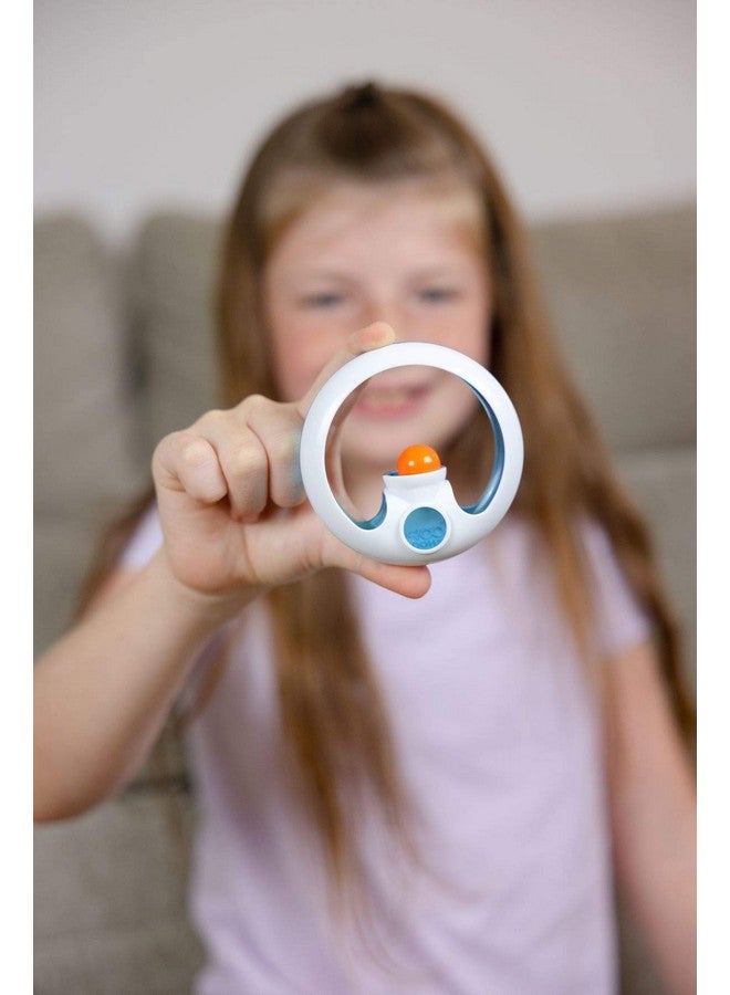 blue orange Loopy Looper Hoop The Original Marble Spinner Skill Fidget For Kids Ages 8 Years And Up  - Image 5