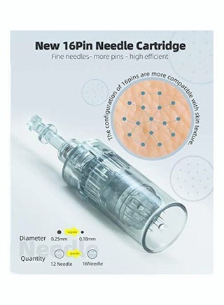 Derma Ultima M8 replaceable cartridge 16 needles 10 pcs needles 8 cm - view 2