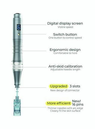 Derma Ultima M8 replaceable cartridge 16 needles 10 pcs needles 8 cm - view 3
